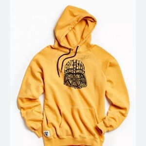 RARE!! NWOT NEVER WORN! Star Wars x Le Fix Darth Vader Mustard Hoodie Size M
